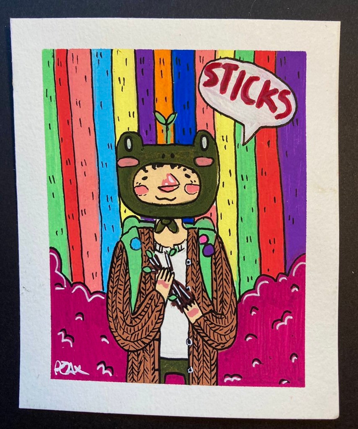 Custom Posca Pen Drawings Etsy