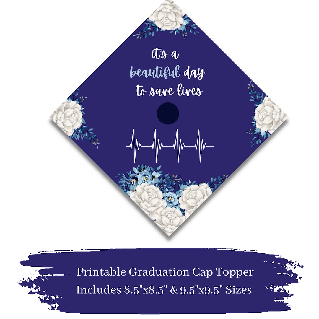 Printable Grad Cap Topper DIY Graduation Cap Topper It's - Etsy