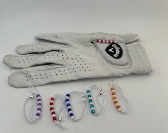 Glove Stroke Counter Set in 6 Colors (red, orange, blue, teal, pink, purple)
