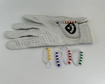 Glove Stroke Counter Set in 5 Colors (yellow, red, blue, orange, green)