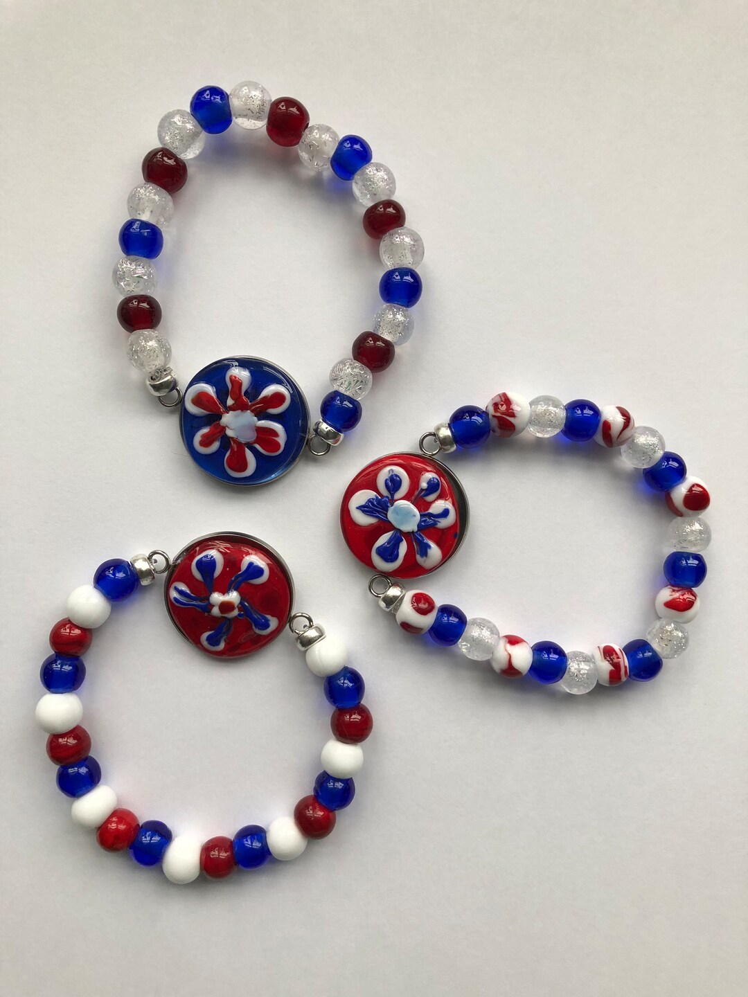 Patriotic Golf Ball Marker Bracelet Etsy