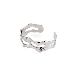 Arm cuff silver