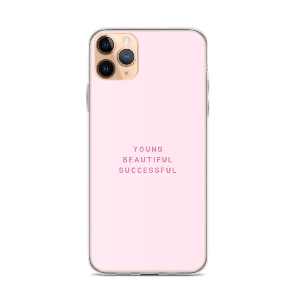 The successful iPhone Case solid baby pink iPhone Etsy