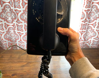 Vintage Bell System Rotary Wall Telephone