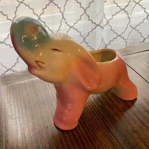 Vintage Elephant Planter