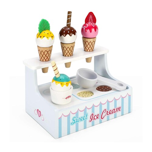 Mini Ice Cream Shop Pretend Play Interactive Role Play Game Etsy UK