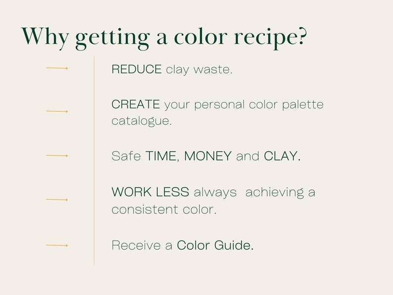 Polymer Clay Color Recipe Color Theory Create Your Own Etsy