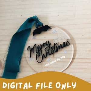 Christmas Ornament SVG File