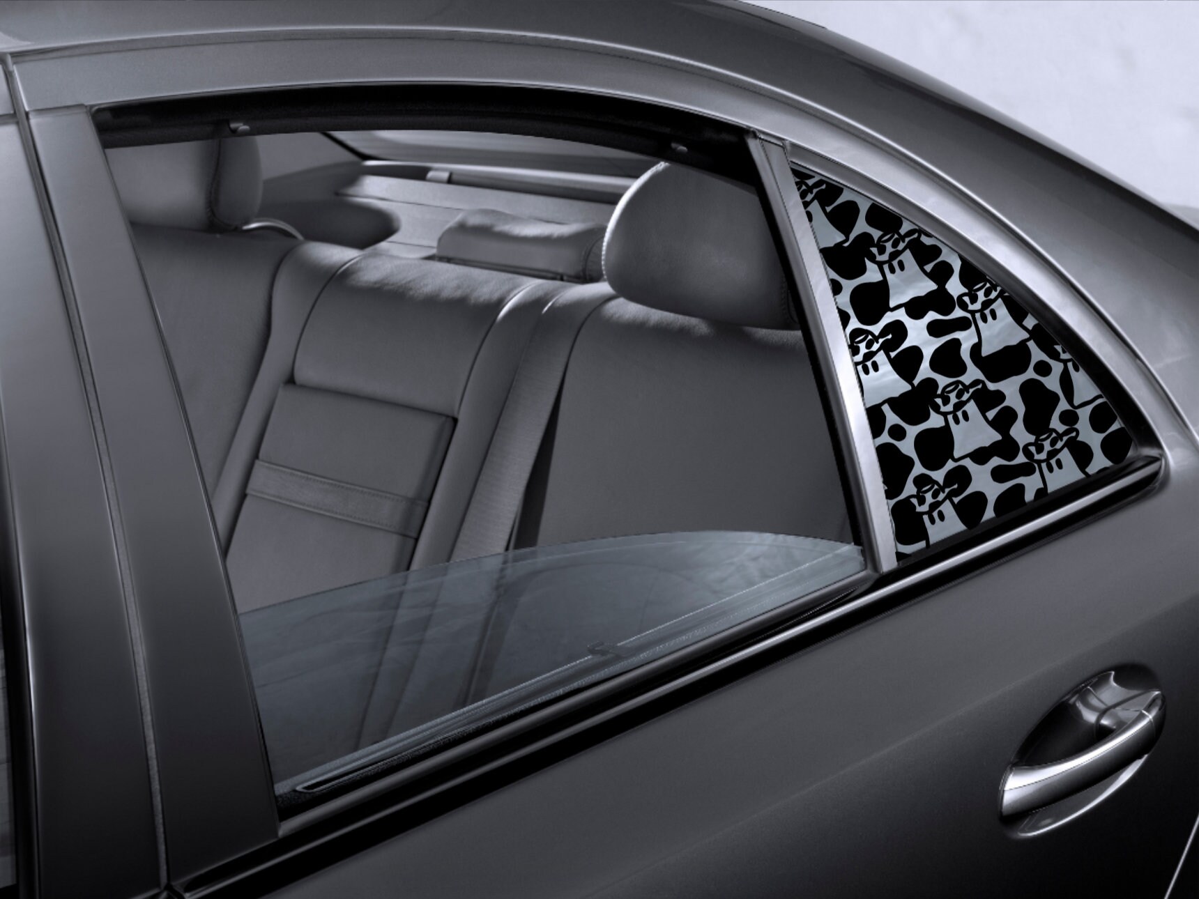 Cute Ghost Cowboy Hat Decal Cow Print Background Vinyl - Etsy