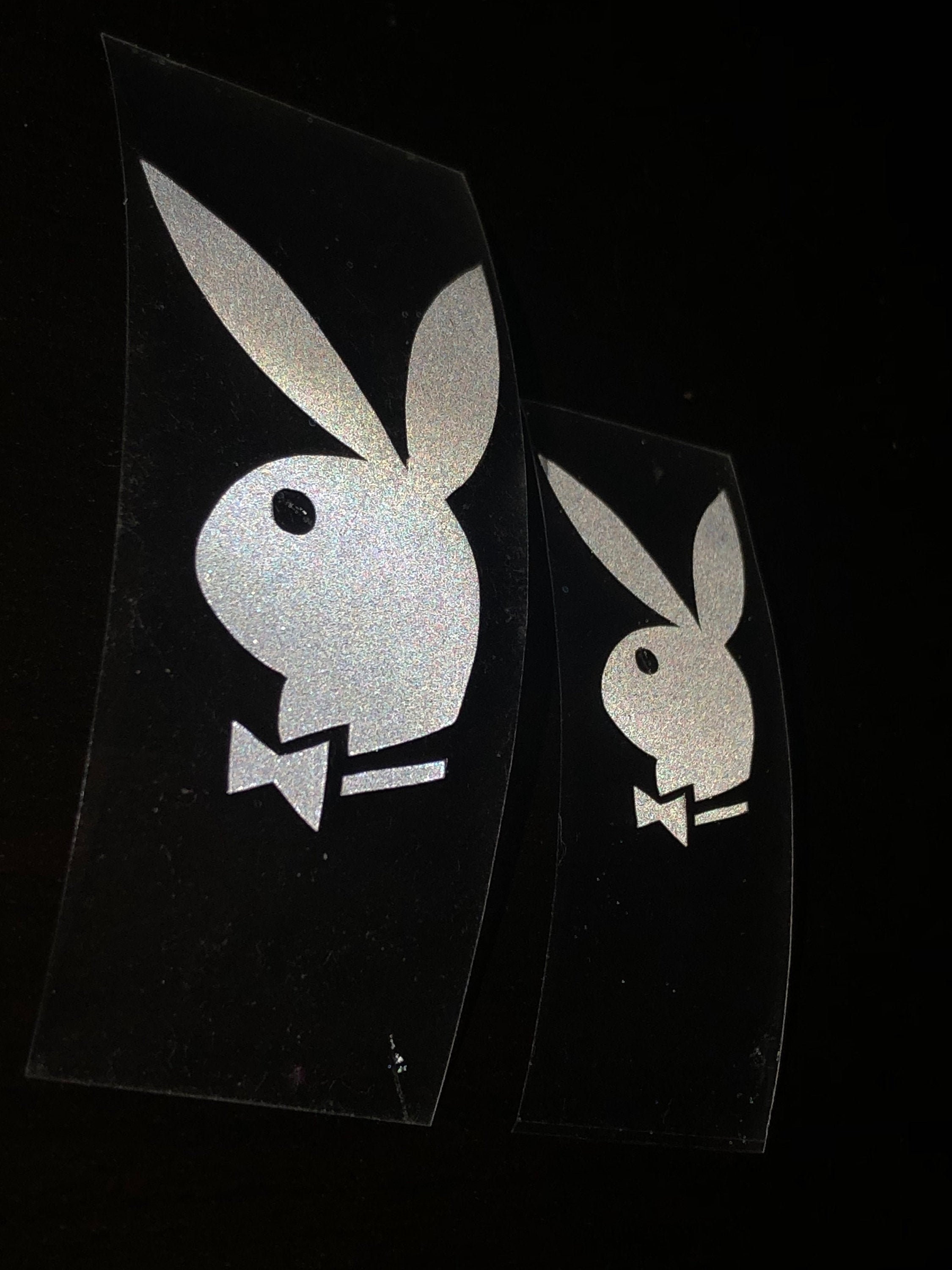 Reflective Playboy Bunny Customs – scxrlettbkicks