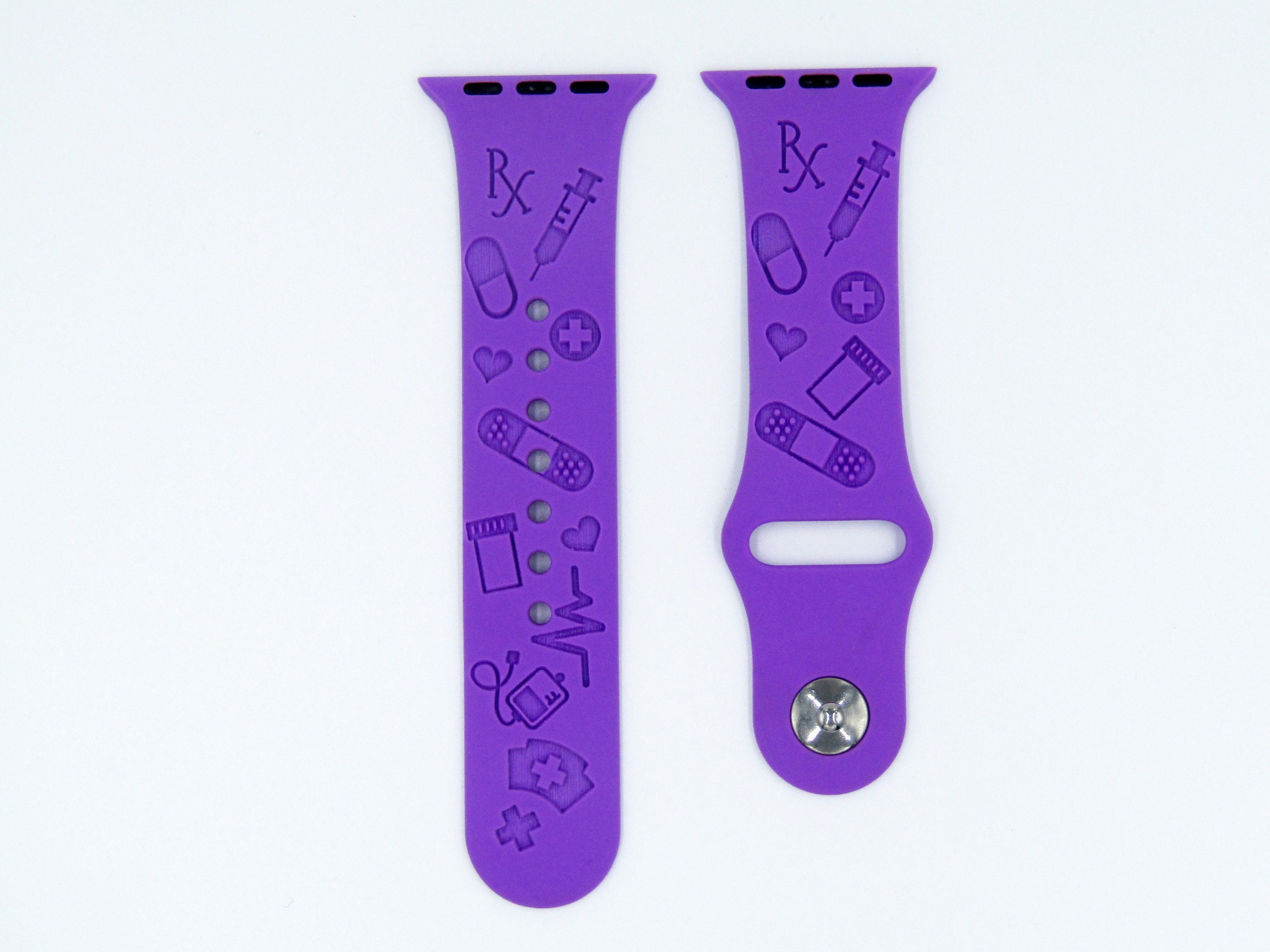 Nurse Engraved Apple Watch Band Medical Apple Watch Band Etsy