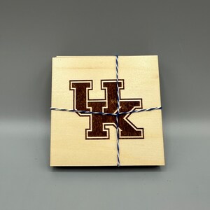University of Kentucky- Wood Coasters