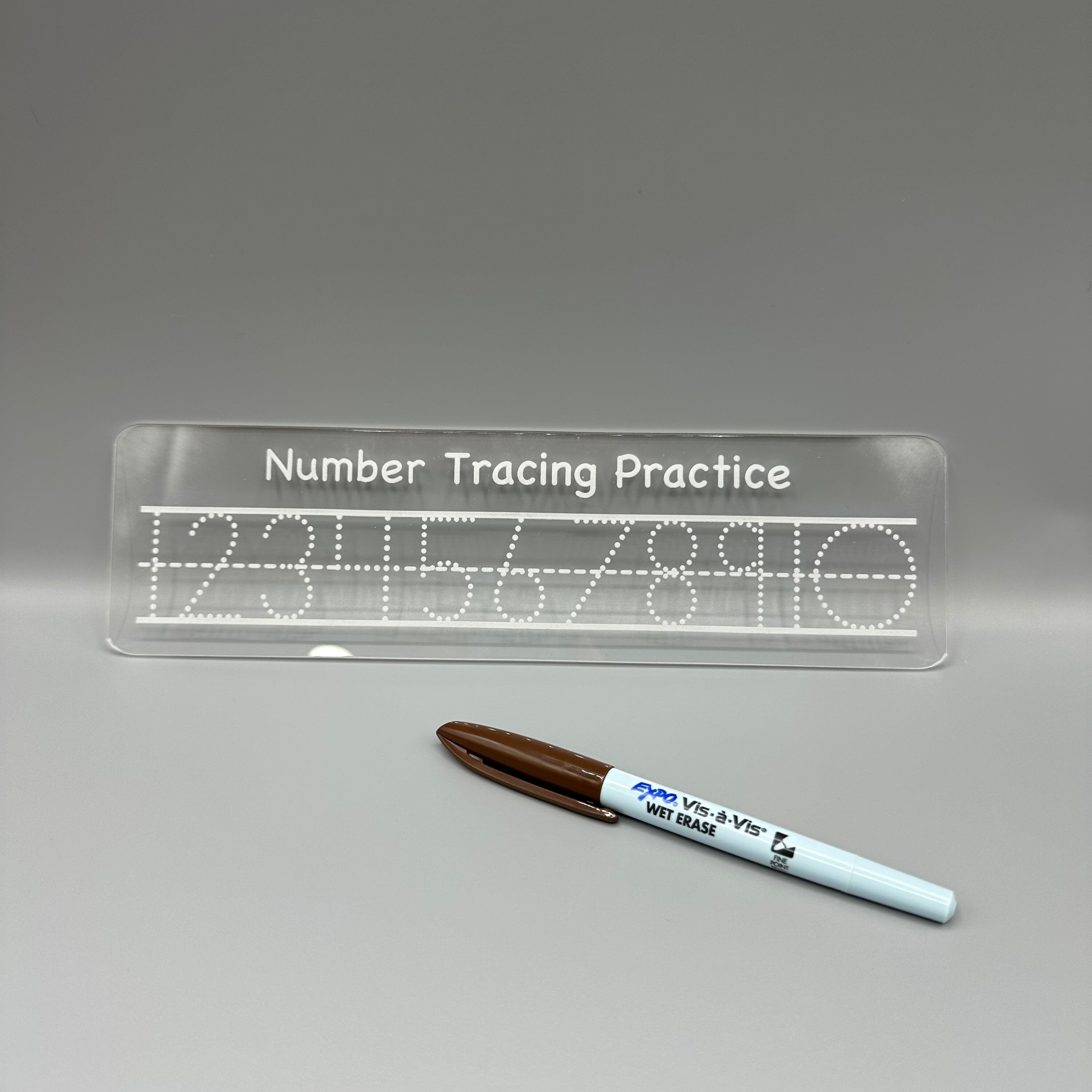 Process Tracing Board Number Tracing Board - Etsy