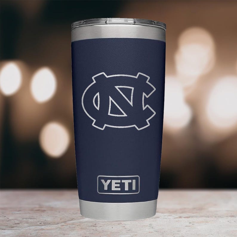 North Carolina - Yeti Tumbler image 1