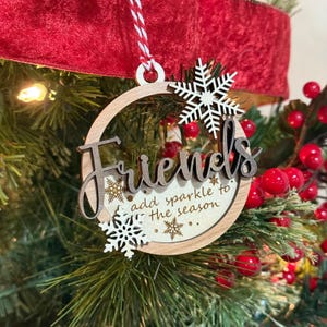 Friends Christmas Ornament