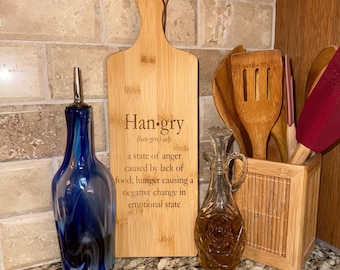 Hangry Cutting Board Wall Hanging