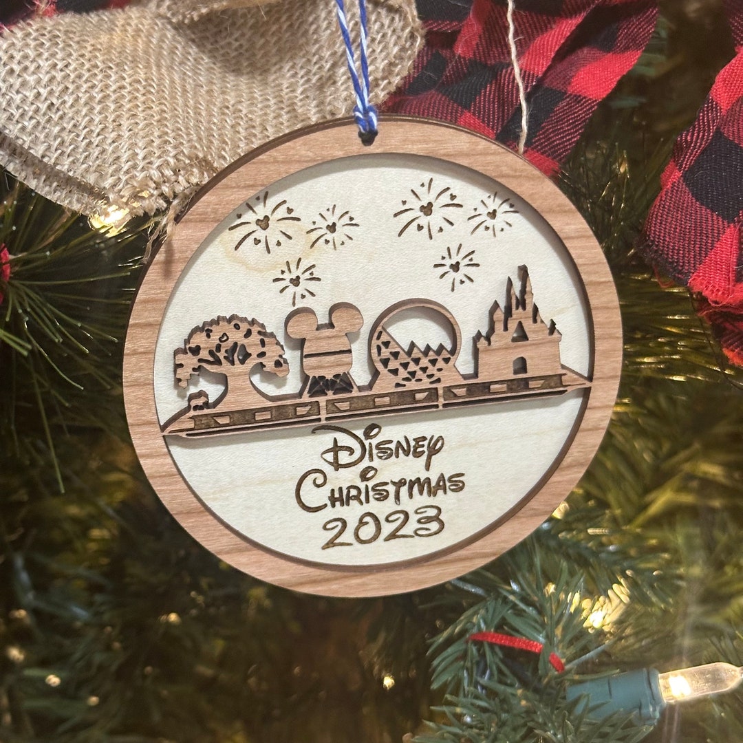 Disney World Christmas Ornament Etsy