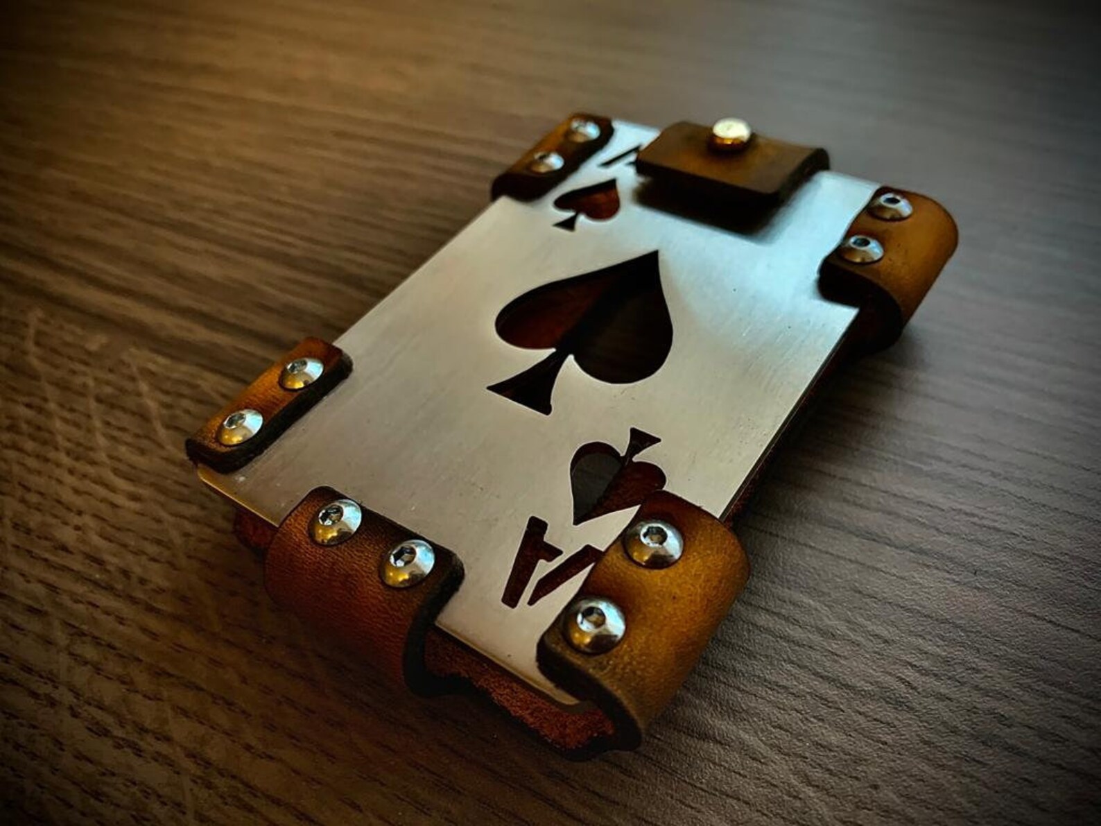 Ace of Spades Wallet. Etsy