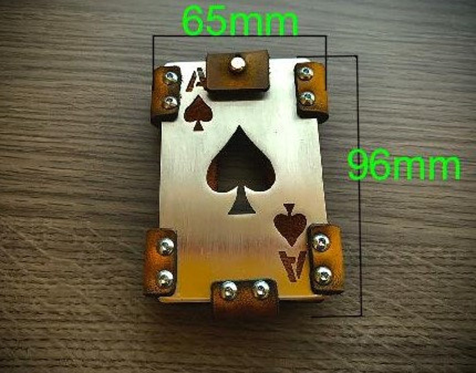 Ace of Spades Wallet. Etsy