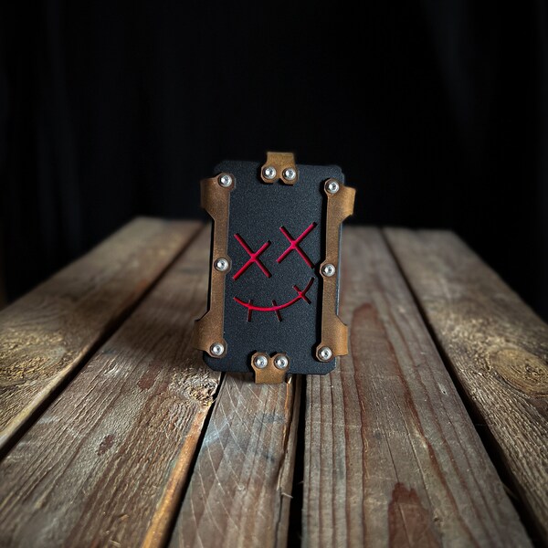 Infinity Balck Smiley wallet.