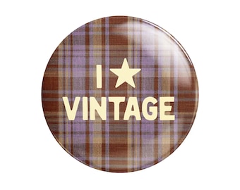 I Love Vintage Pin
