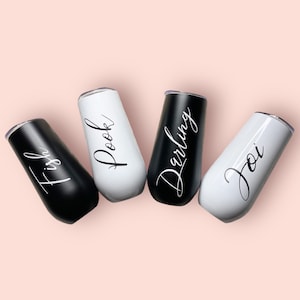 Personalized Champagne Tumbler | Bridesmaid Gifts | Mother&#39;s Day Gift | Champagne Tumbler | Insulated Tumbler