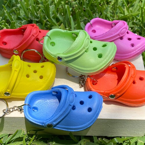 croc shoe keychain