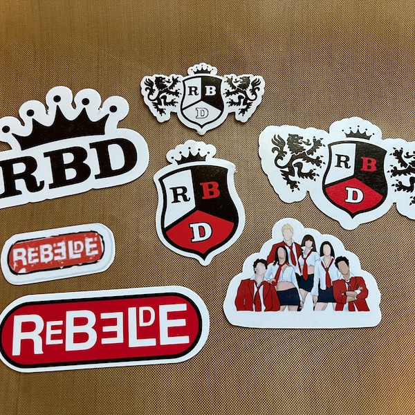 Rebelde Stickers, RBD stickers, RBD