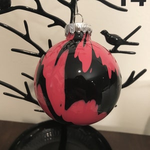 Ornaments 1 - Unique, One Of a Kind, Acryllic Pouring Technique