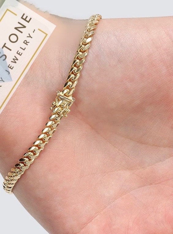 14K Gold Miami Cuban Bracelet, Solid 925 Sterling Silver, 3.5mm, 4mm, 5mmm, 6mm, 7mm, 8mm, 10mm, Inches 7,8,9, For Him,Her Best Seller SALE - Etsy 日本 14K Gold Miami Cuban Bracelet, Solid 925 Sterling Silver, 3.5mm, 4mm, 5mmm, 6mm, 7mm, 8mm, 10mm, Inches 7,8,9, For Him,Her Best Seller SALE - Etsy 日本