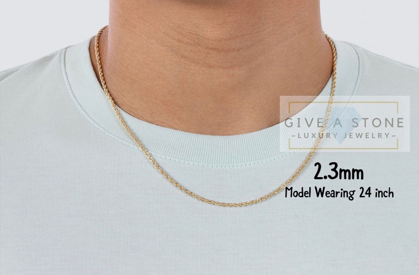 ■VINTAGE HOLLYWOOD■ Twist Leaf Chain Necklace VH2379NE007B il_fullxfull.4100417639_htfq.jpg