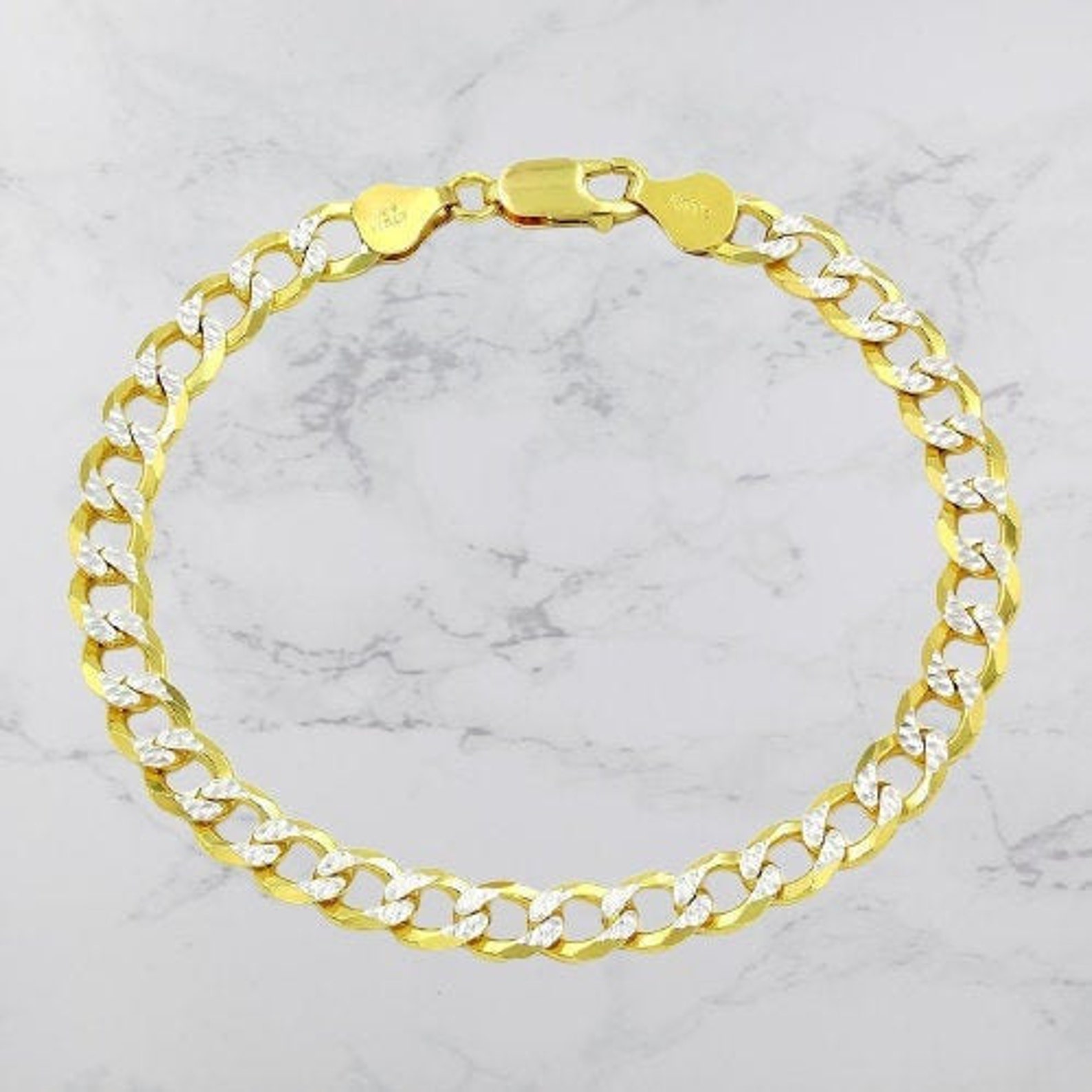 Kit Two Tone Pave Bracelets main image 1