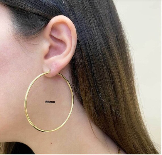 Round on sale ring earrings
