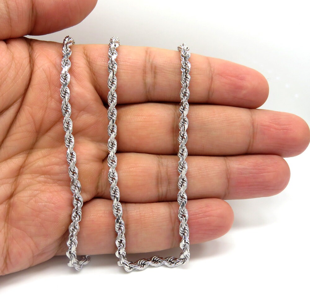 Silver Necklace Twisted Rope Chain , Everyday Chain, High Polished , 925 Solid Sterling Silver, Necklace, 1.3-5mm, Size 16-30, GIFT, SALE - Etsy Canada Silver Necklace Twisted Rope Chain , Everyday Chain, High Polished , 925 Solid Sterling Silver, Necklace, 1.3-5mm, Size 16-30, GIFT, SALE - Etsy Canada