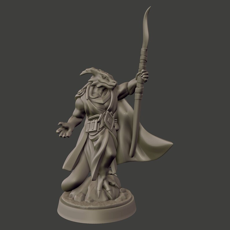 d&d dragonborn sorcerer miniature