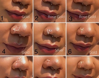 Nose Cuff Etsy