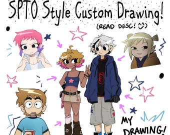 SPTO Style Full Body Drawing! (single person only) (READ DESC!!)