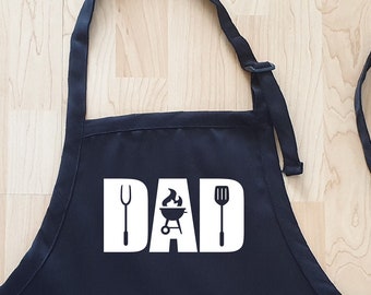 Dad Apron, Grill Daddy Apron, Gift For Grillers, Father's Day Apron, Husband  Grill Gift, BBQ Apron, Gift For Dad,