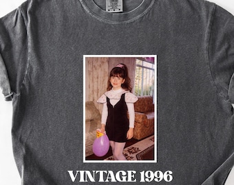 Personalized 30th Birthday Shirt, Custom Photo Comfort Colors Birthday Shirt, BR87
