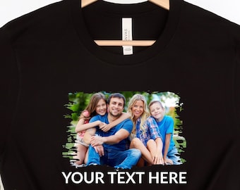 Photo personnalisée sur chemise, chemise photo personnalisée, vous concevez ici, votre photo sur chemise, chemise personnalisée pour enfants, photo pour animaux de compagnie sur chemise, anniversaire