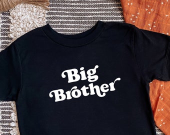 Big Brother Shirt, Big Bro shirt, Retro Shirt, Big Bro To Be, Big Brother Announcement Shirt, Big Bro Tees, Big Brother Gift, Toddler Shirt