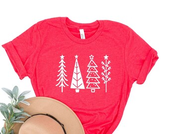 Merry Christmas Tree Shirt, Merry Christmas T shirt, Christmas T shirt, Christmas Tree Shirt, Merry Christmas Trees Tee, Merry Christmas Tee