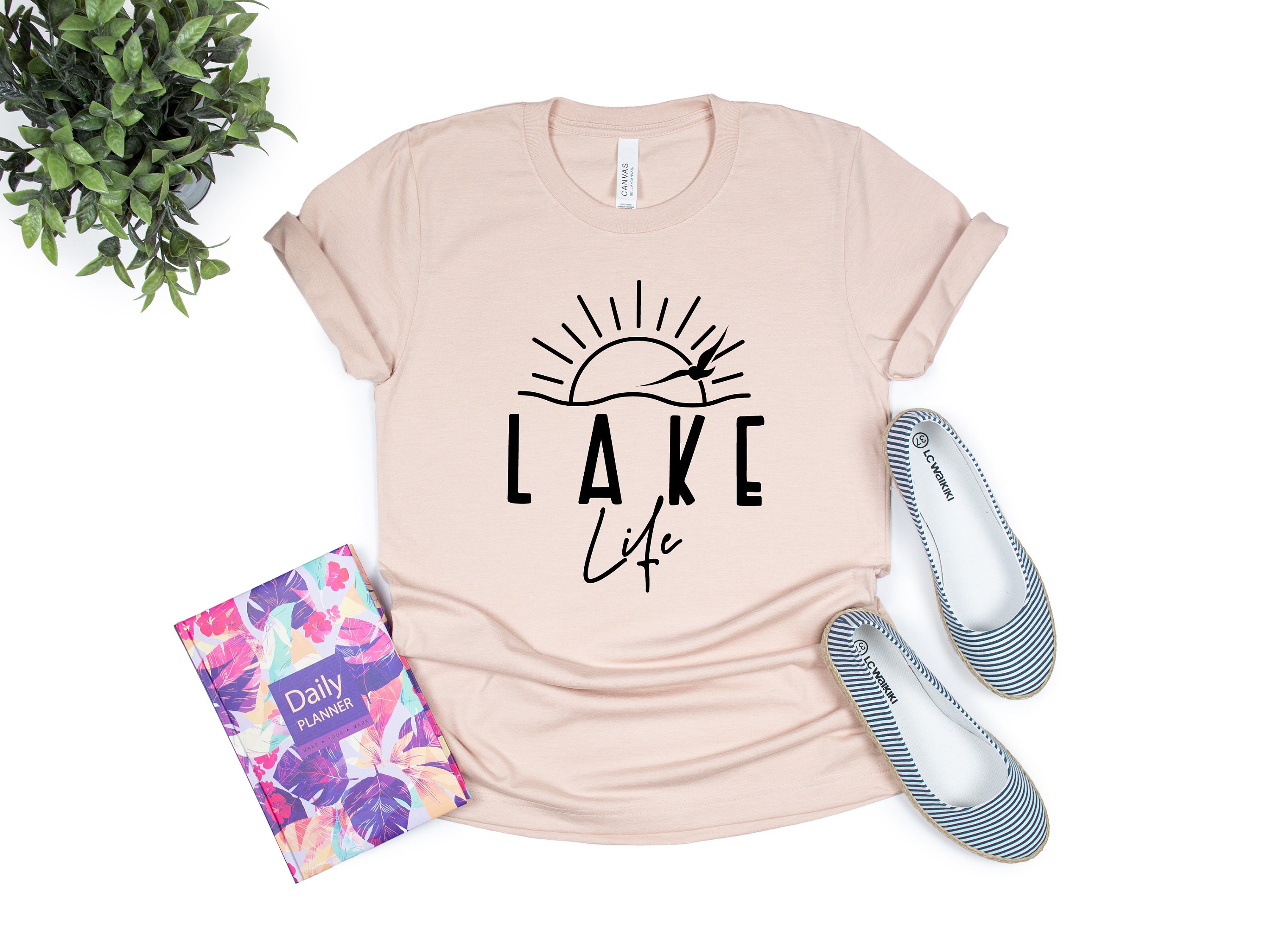 Lake Life Shirt Summer shirt Vacation tees Lake Shirt Lake | Etsy