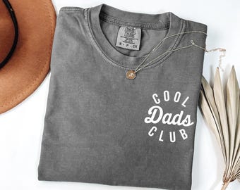 Comfort Colors® Cool Dads Club Pocket Shirt, Dad Life Shirt, Father’s Day Shirt, Dad Birthday Gift, New Dad Gift, Gift From Daughter,DA57