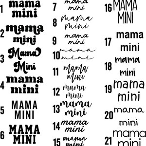 Mama and Mini Matching Set Sweatshirt, Mommy And Me Sweatshirt, Mommy and me Matching sweater, Mama And Mini Sweater, Trendy Sweatshirt, bild 4