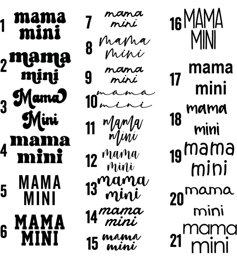 Mama and Mini Matching Set Sweatshirt, Mommy And Me Sweatshirt, Mommy and me Matching sweater, Mama And Mini Sweater, Trendy Sweatshirt, bild 4