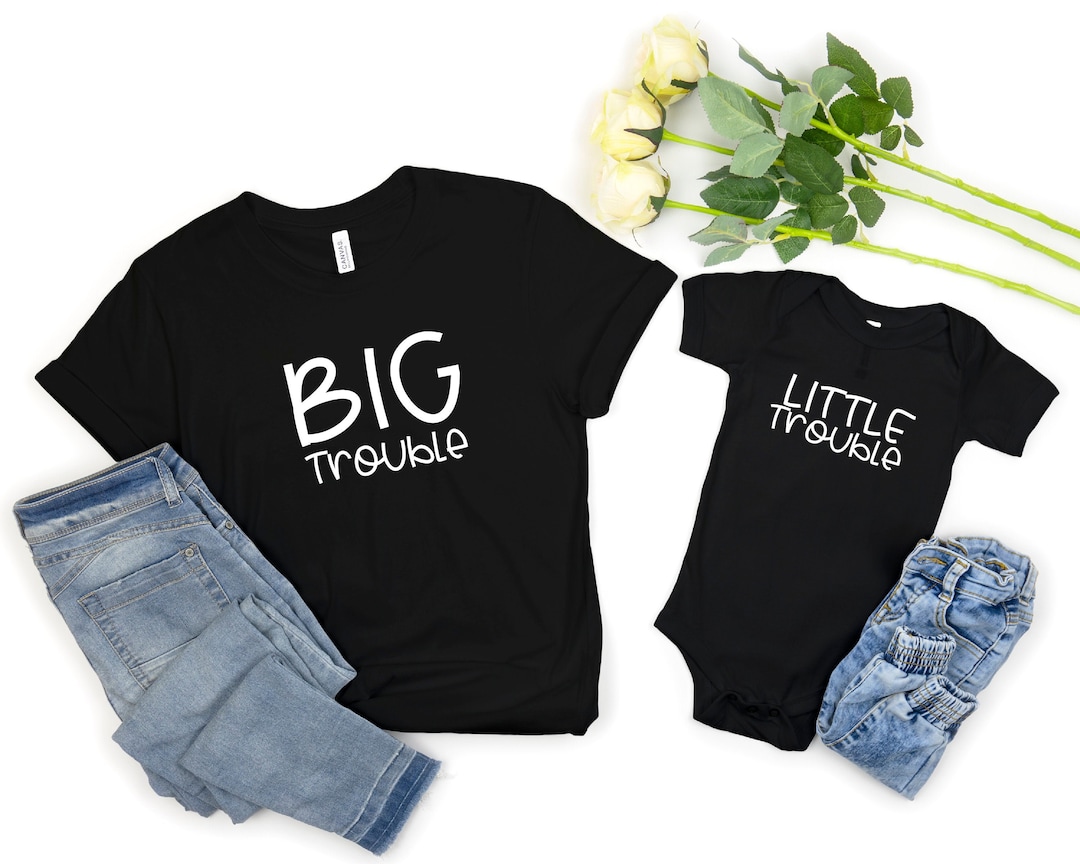 Funny Dad and Baby Matching Shirts, First Time Dad Gift, Dad Baby