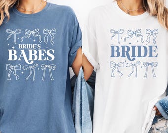 Comfort Colors Bachelorette Party Shirt, Bride's Babes Shirt, Babe of Honor Shirt, Bride Shirt, Bridesmaid Gift, Bridesmaid Shirt, WE25