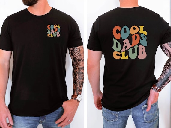 Retro Dad Shirt, Father's Day Gift, Back Front Print, Dad Sweatshirt, Funny Dad Tee, Dad Birthday Gift, Gift For Father, DA07