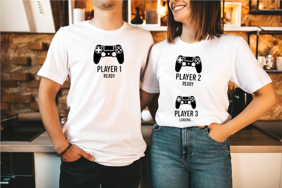 Player 3 Loading Shirt - Funny Gaming Pregnancy Announcement Player 3 Loading Shirt - Funny Gaming Pregnancy Announcement